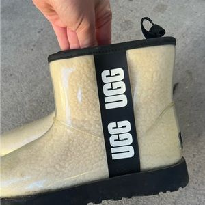 UGG Clear Mini Rainboots